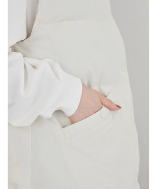 AMERICAN HOLIC キルポカリバーシブルショートベスト Ivory