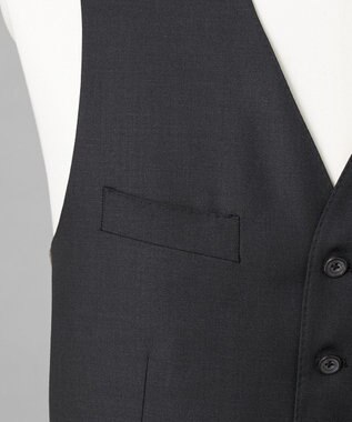 GOTAIRIKU シワになりにくい【御幸毛織/みゆきけおり】Superior160s  3ピーススーツ（グレー） グレー系