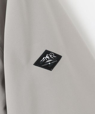 JOSEPH ABBOUD MOUNTAIN 【ECO撥水/耐水性/透湿防水素材/ストレッチ/軽量】ボイルドポリエステル3レイヤー マウンテンパーカー ライトグレー系