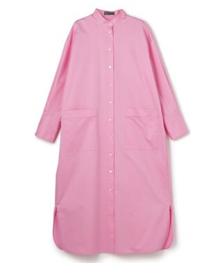 uncrave コットンクロスプレーン シャツワンピース