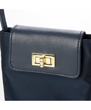 UNBILLION VERYコラボ ペルケ perche / 牛革フラップナイロンショルダーバッグ VERYコラボ ペルケ perche / 牛革フラップナイロンショルダーバッグ