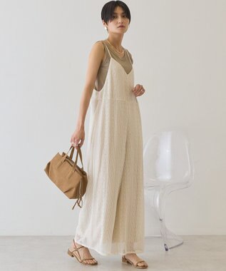 AMERICAN HOLIC 【先行予約】レースキャミサロペット Ivory