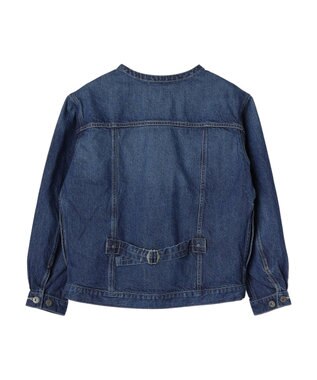 AMERICAN HOLIC ノーカラーデニムＧジャン Indigo