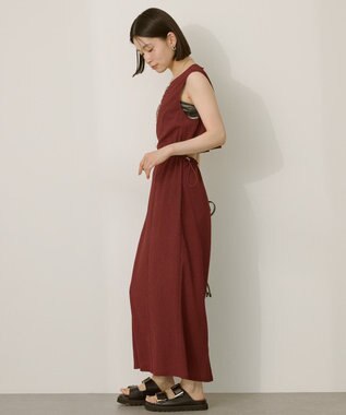 AMERICAN HOLIC バックホールドロストIラインワンピース【WEB限定カラー有り】 Wine