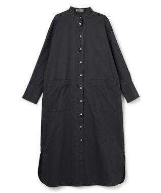 uncrave コットンクロスプレーン シャツワンピース