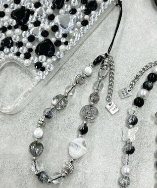 WEGO ビーズストラップキーホルダーE 柄2