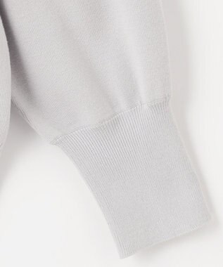 ANY SIS 【洗える】フロントライン ニット ミントグレー