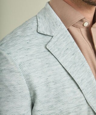 GOTAIRIKU 【ウォッシャブル】ノルマンディーリネン カーディガンジャケット（23年モデル） グリーン系8