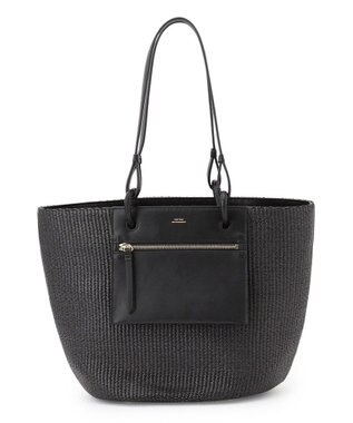 23区 雑材 トートバッグ ブラック×ブラック