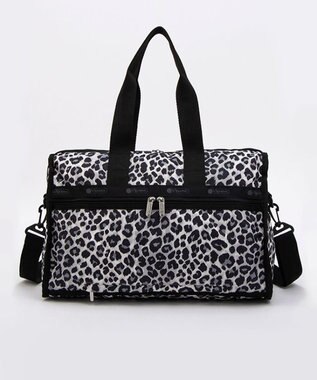 LeSportsac DELUXE MED WEEKENDER/ニュートラルレオパード ニュートラルレオパード