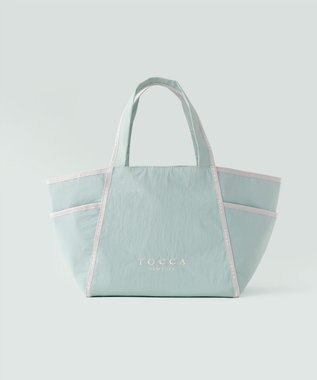 TOCCA 【WEB＆一部店舗限定】【撥水】PISCINA TOTE M トートバッグ M スカイブルー系