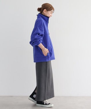 AMERICAN HOLIC Ｄｉｓｃｕｓ／ハーフＺＩＰフリースプルオーバー Blue