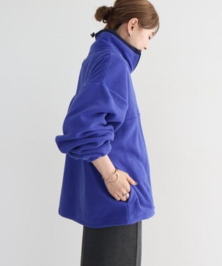 AMERICAN HOLIC Ｄｉｓｃｕｓ／ハーフＺＩＰフリースプルオーバー Blue