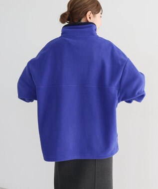 AMERICAN HOLIC Ｄｉｓｃｕｓ／ハーフＺＩＰフリースプルオーバー Blue