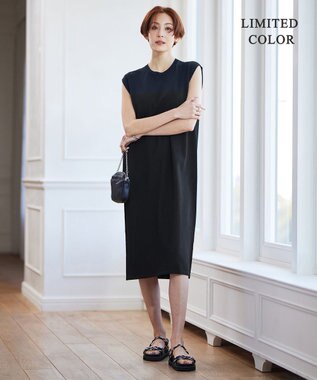 ICB L 【WEB限定カラーあり】 シンセティックハイゲージ ワンピース ブラック×ネイビー系［WEB限定］