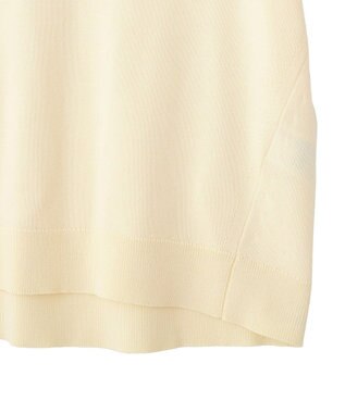 AMERICAN HOLIC フレンチスリーブスキッパールーズニットプルオーバー Yellow