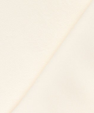 23区 カフスボタン サテンTEEブラウス アイボリー系