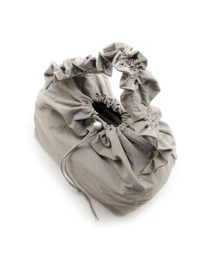MioFIRANO DRAPE C001 ハンドバッグ 2WAY はっ水 LIGHT GRAY