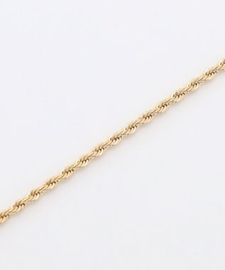 ANY 【長さ調節可能】ノットリングネックレス ライトゴールド