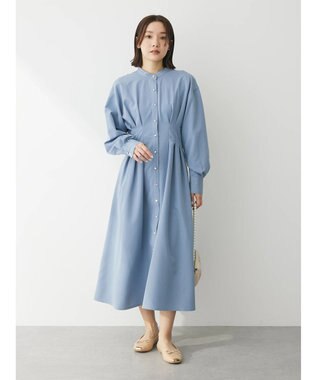 Green Parks ・ＥＬＥＮＣＡＲＥ　ＤＵＥ　ウエストタックワンピース Blue