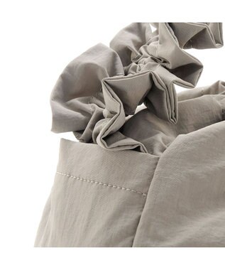 MioFIRANO DRAPE C001 ハンドバッグ 2WAY はっ水 LIGHT GRAY