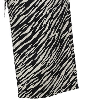 AMERICAN HOLIC ゼブラプリントリラックスパンツ Black