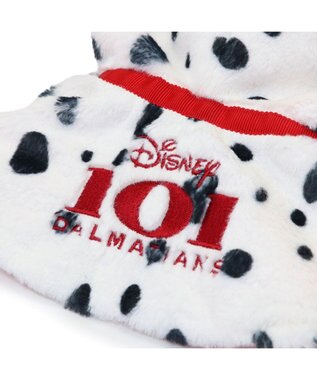 PET PARADISE ディズニー 101匹わんちゃん なりきり ケープ 小型犬 ホワイト×ブラック