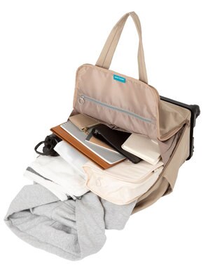 ACE BAGS & LUGGAGE World Traveler ミラ ソフト トローリー 17536 ワールドトラベラー ベージュ