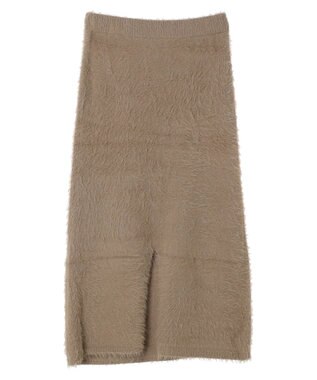 Green Parks ・Ｐｅｔｉｔ　Ｆｌｅｕｒ　シャギーニットスカート Beige