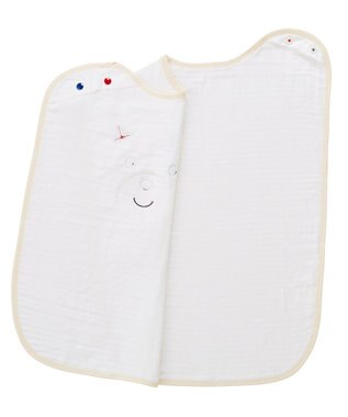 MIKI HOUSE HOT BISCUITS 顔ドン六重織ガーゼスリーパーギフトセット【BOX付き】 白