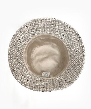 ATRENA ファンシーツイードバケット ベージュ