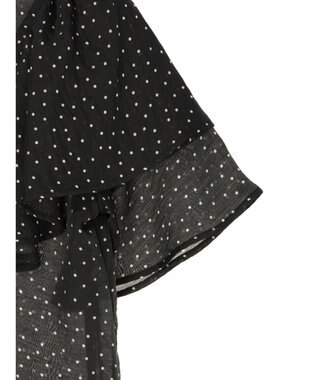 AMERICAN HOLIC 接触冷感シアーフリルブラウス Dot