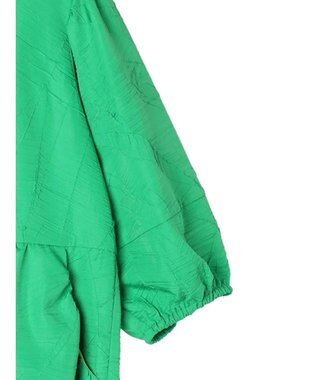 Green Parks ■ＥＳＣＡＲ　エンボスティアードワンピース Green