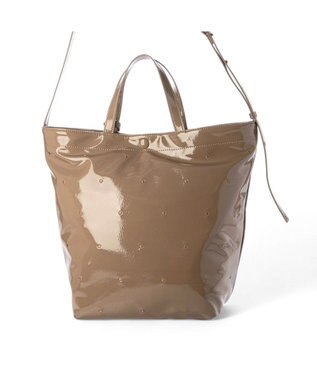 UNBILLION カシュカシュ cachecache / エナメル2wayトート オーク