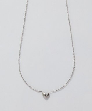 Phoebe <オンワード限定セット>【金属アレルギー対応】スリークハートネックレス×ワンタッチメタルコンビピアス/サージカルステンレス マルチ1