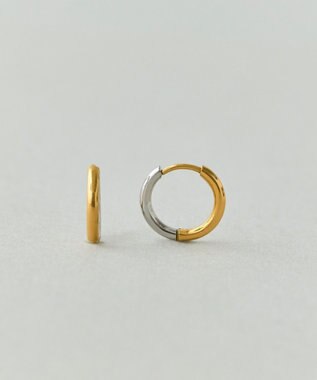 Phoebe <オンワード限定セット>【金属アレルギー対応】スリークハートネックレス×ワンタッチメタルコンビピアス/サージカルステンレス マルチ1