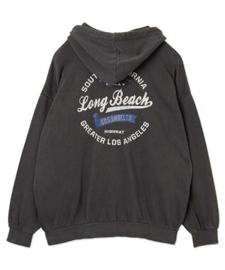 WEGO 【ユニセックス着用ITEM】ピグメントグラフィックプルパーカー 柄3