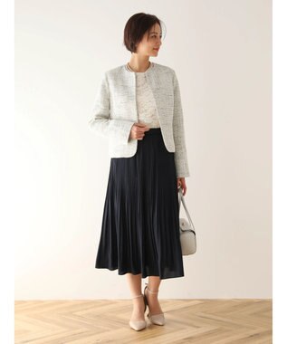 Green Parks ｅｆ－ｄｅ　プリーツスカート Dark Navy