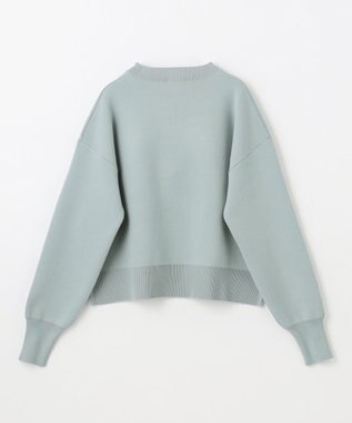 NAVE 【ReNAVE・洗える】スムースニット プルオーバー サックスブルー系