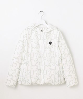 23区GOLF 【WOMEN】中綿ロゴグラフィックブルゾン ホワイト系5