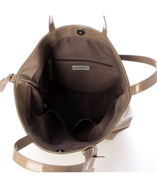 UNBILLION カシュカシュ cachecache / エナメル2wayトート オーク