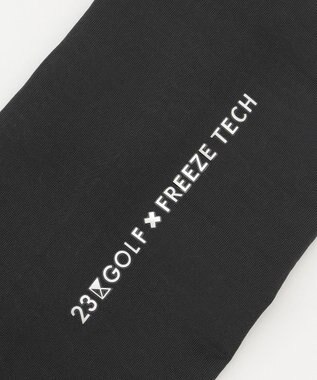 23区GOLF 【UNISEX】氷撃αシリーズ　サムホール付き アームカバー ブラック系