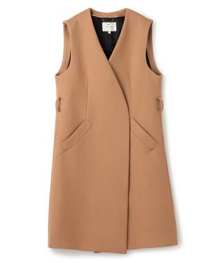 BEIGE， 【S-size】TOURNELLES / ロングジレ Camel