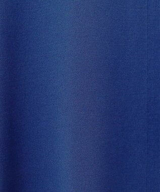 23区 S 【Sサイズ限定】ヴィスコースストレッチ フレアワンピース ダルブルー系