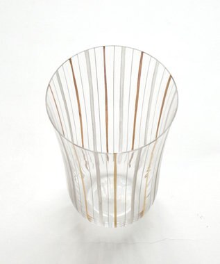 たち吉 【たち吉】水すだれペアグラス〈2客〉 ホワイト系その他