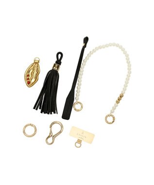 LANVIN en Bleu ノエル チャーム ブラック