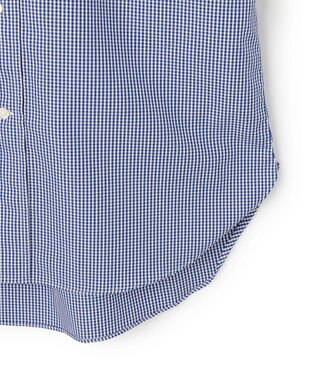 J.PRESS MEN 【PREMIUM PLEATS / 形態安定】ギンガムチェック ドレスシャツ / B.D. ネイビー系3