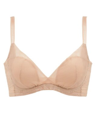 BRADELIS New York 【BRADELIS New York】ヌーディモールドカップブラ24S1 ブラデリス 補正ブラ 食い込みにくい快適なワイヤーブラ ヌードベージュ