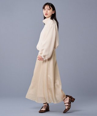 uncrave 【防シワ・洗濯機洗い可】ウォッシャブルダブルクロス トラックジャケット（uncrave STANDARD） エクリュ