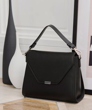 Tiaclasse 【安田美沙子さん着用・4way /2TYPEハンドル】パールチェーン付きハーフフォーマルミニバッグ